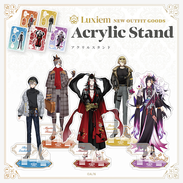 NIJISANJI EN announces Luxiem New Outfit Goods | ANYCOLOR株式会社（ANYCOLOR Inc.)